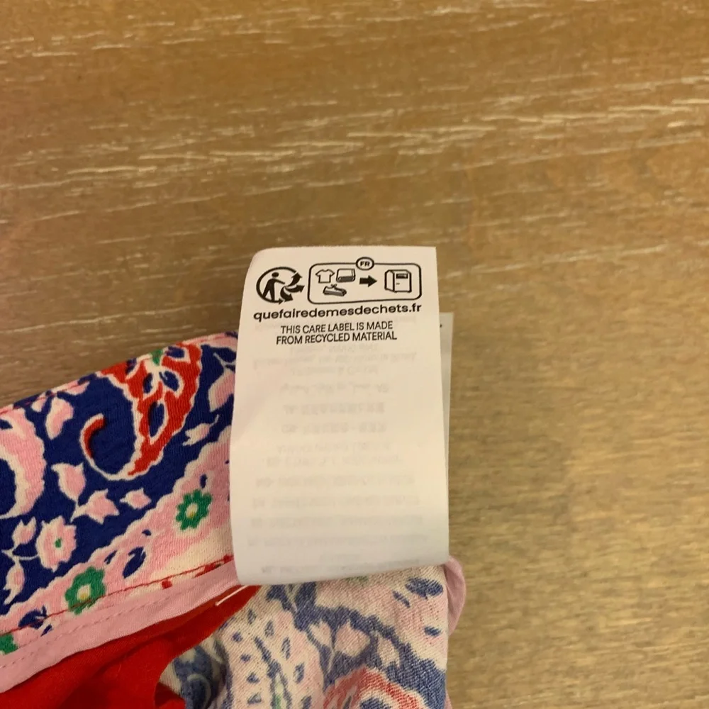 Boden Palazzo fluid crêpe trousers in the multicolored floral Presley print - Picture 7 of 12